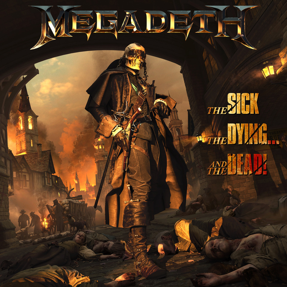 megadeth album announcement the sick the dying the dead