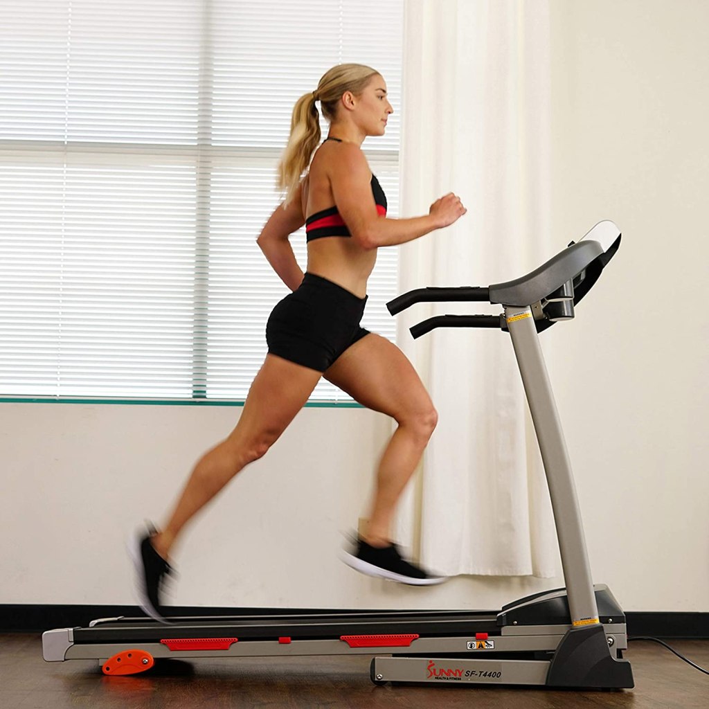 sunny health treadmill