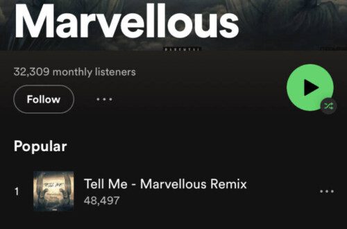 5E1A4C85-1408-44C8-A8FD-FB4A486426D0-1-500x330 Marvellous reaches the 100k mark on Spotify.  