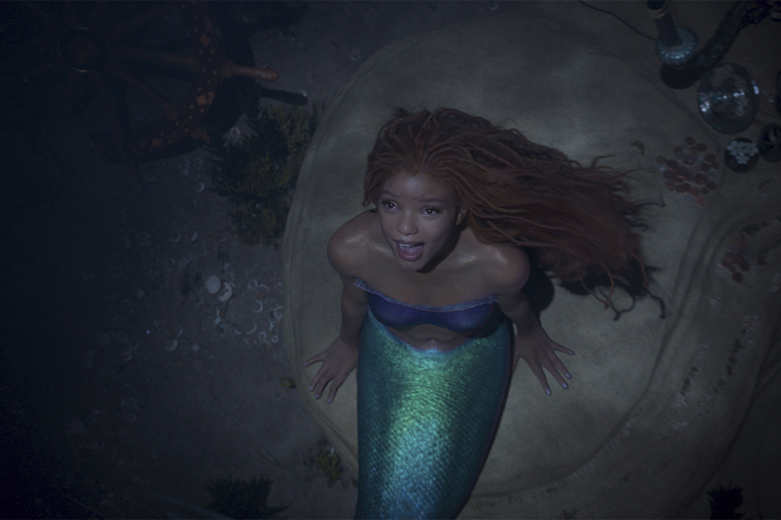 Picture of Halle Bailey as Ariel in The Little Mermaid