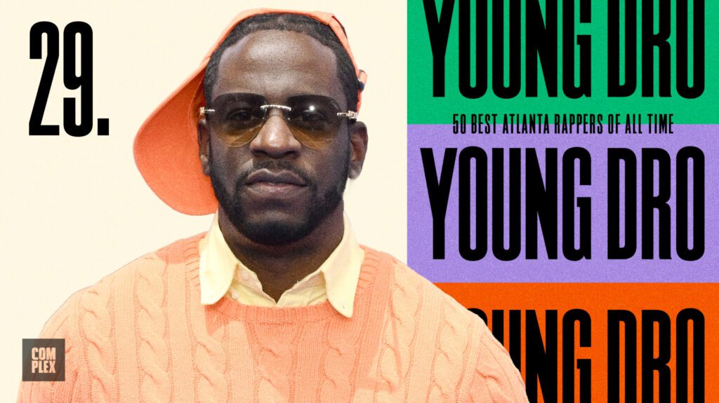 Young Dro with orange Sweater