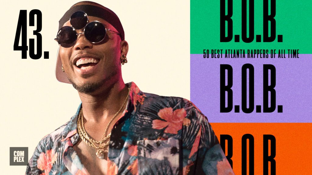 B.O.B. wearing sunglasses 